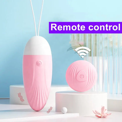 Huevo Vibrador Recargable Con Control Inalámbrico West