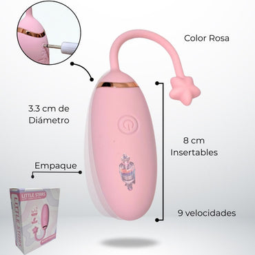 Little Stars Huevo vibrador con APP