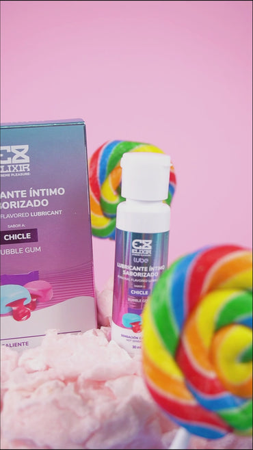 Lubricante Saborizado Chicle Elixir
