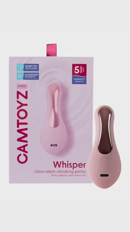 Panty Vibrador Whisper con APP Camtoyz