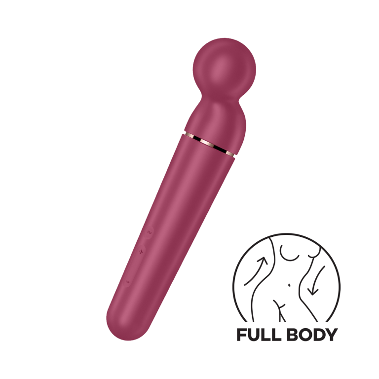 Masajeador Con Vibración Planet Wand-er Satisfyer