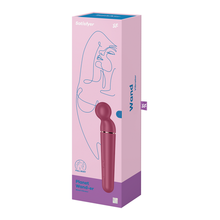 Masajeador Con Vibración Planet Wand-er Satisfyer