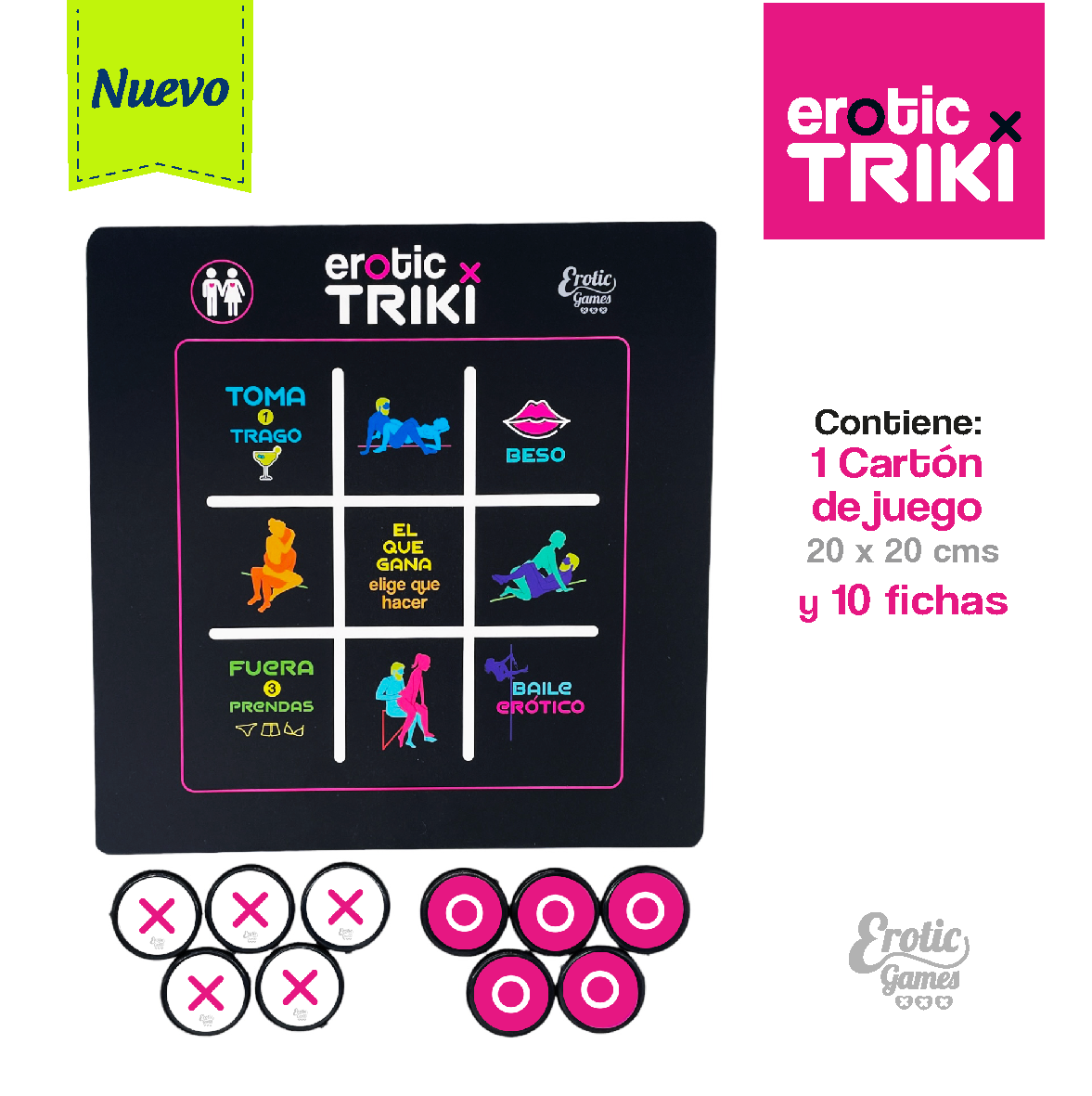 Juego Erótico Triki Heterosexual