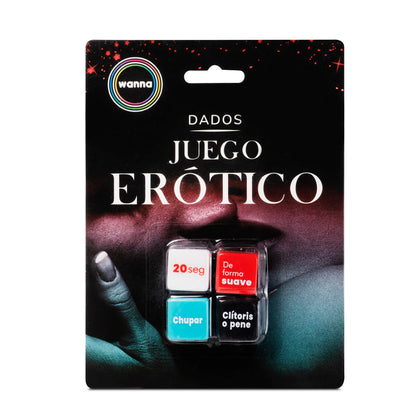 Dados Juego Erótico Wanna X4