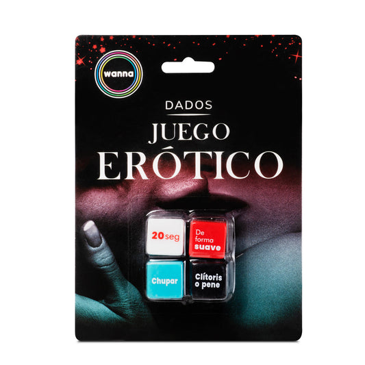 Dados Juego Erótico Wanna X4